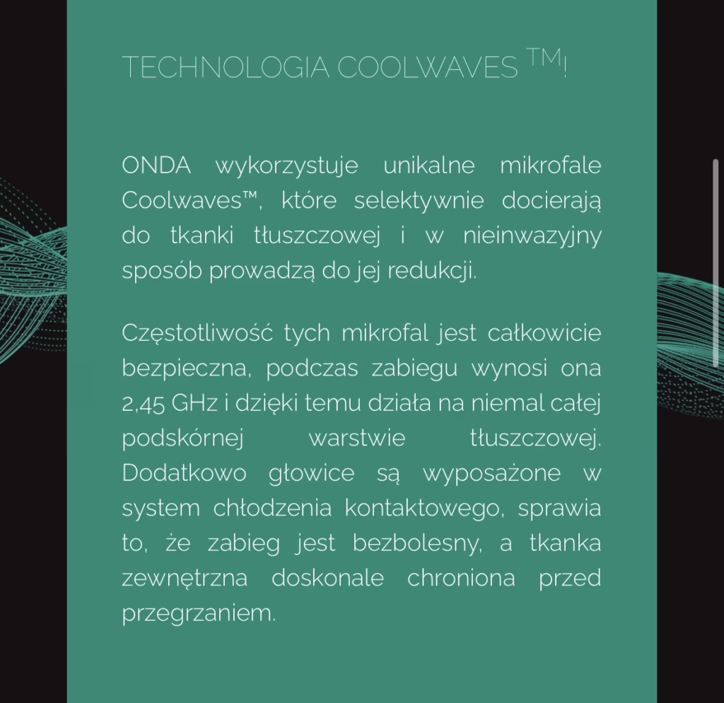 Onda Deka — zdjęcie z gabinetu ProBeauty, ul. Piaskowa